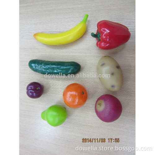 Strawberry toy / vinyl fruit toys/educational toys for kids with cheap price